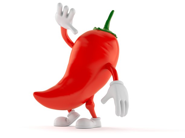 辣味辣椒向上看图片下载