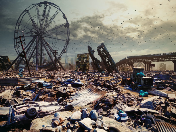 天启的城市景观。图片下载