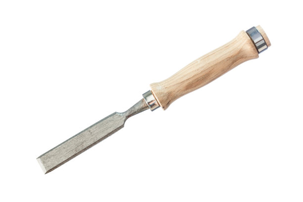 平凿孤立在白色上图片下载