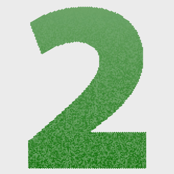 绿色符号的高角度视图图片下载