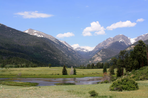洛矶山脉图片下载