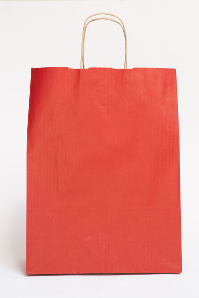 红色纸袋图片下载