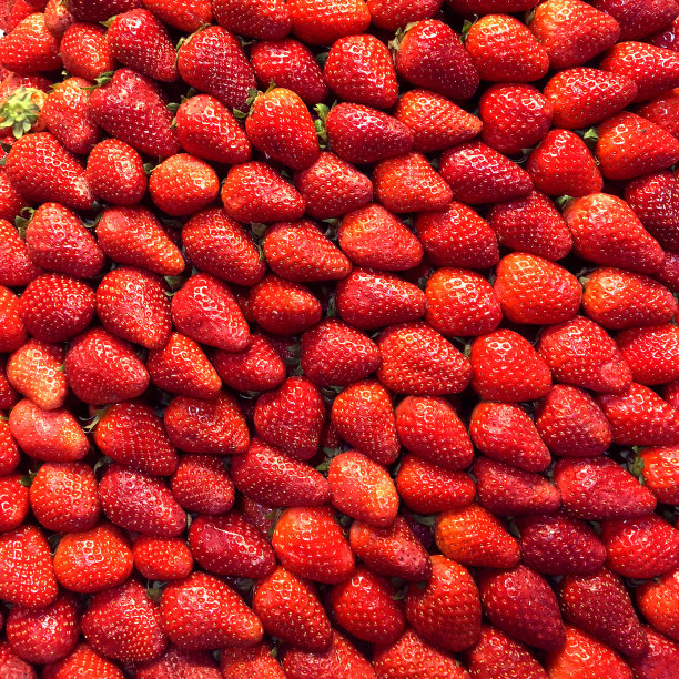 草莓浆果特写为背景图片下载