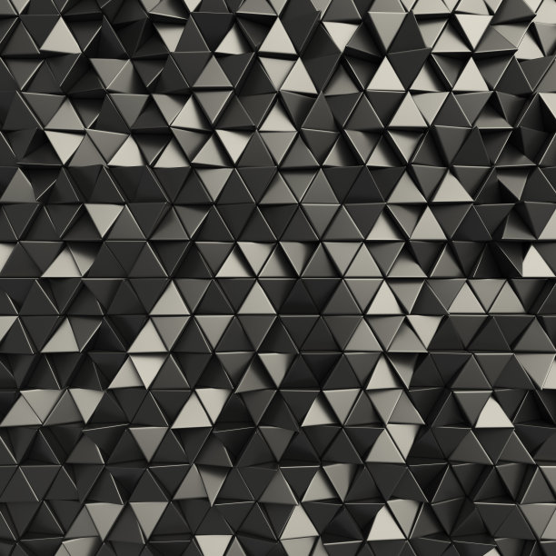 黑色抽象三角形背景图片下载