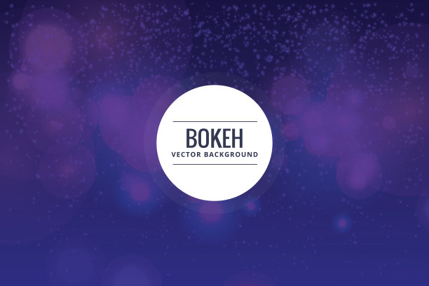 散景和模糊矢量抽象背景图片下载