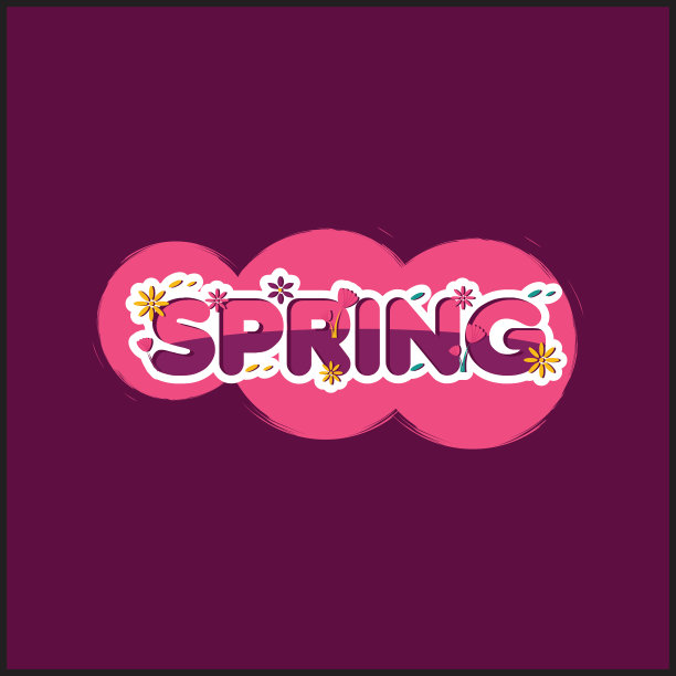 弹簧矢量模板设计图片下载