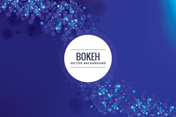 散景和模糊矢量抽象背景图片下载