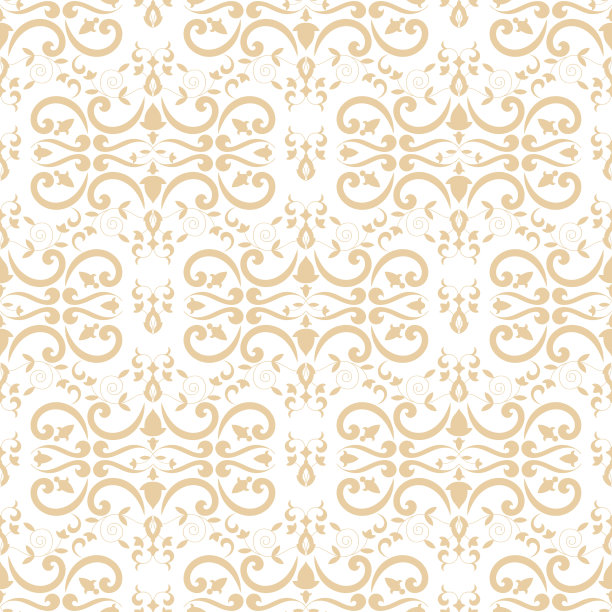 巴洛克花型矢量无缝图案。皇家豪华背景纹理。复古花装饰设计墙纸，织物样本，背景，窗帘，包装，家具纺织品。图片下载