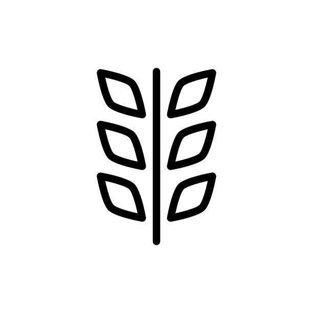 小麦图标矢量图图片下载