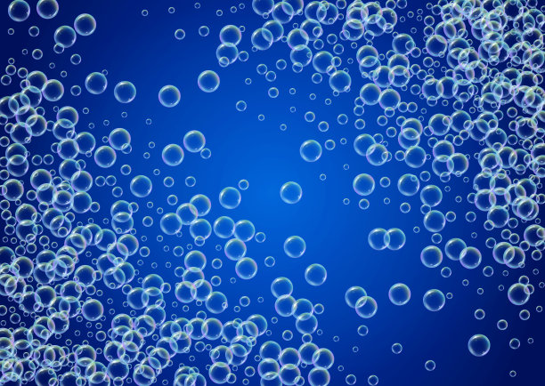 洗发水泡沫梯度背景图片下载