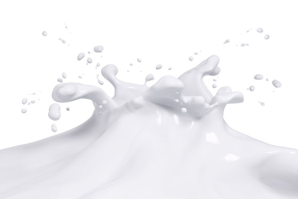 溅牛奶3d渲染图片下载