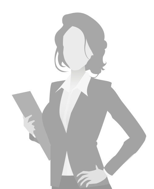 默认占位女商人半长por图片下载