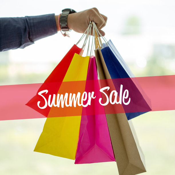 购物理念:夏季大减价图片下载