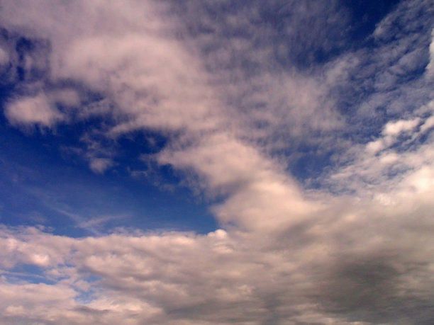 云中的天空。多云的图片下载