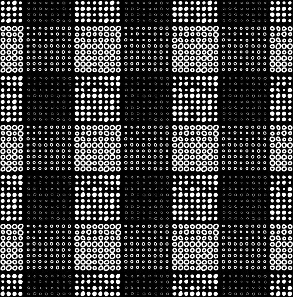 黑白无缝涂鸦图案图片下载