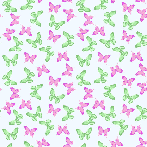 无缝彩色模式矢量插图图片下载