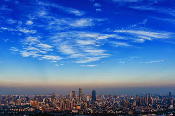 无锡城市天际线。图片下载