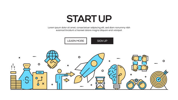 启动网页横幅设计图片下载