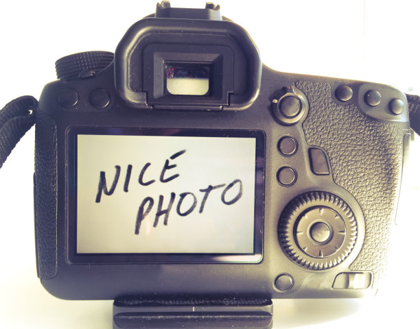 相机屏幕上的照片不错。图片下载