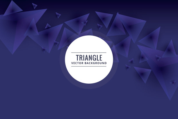 抽象多边形三角形背景图片下载