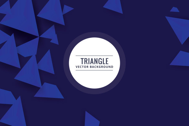 抽象多边形三角形背景图片下载