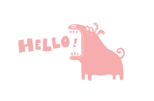 大喊大叫的狗图片下载