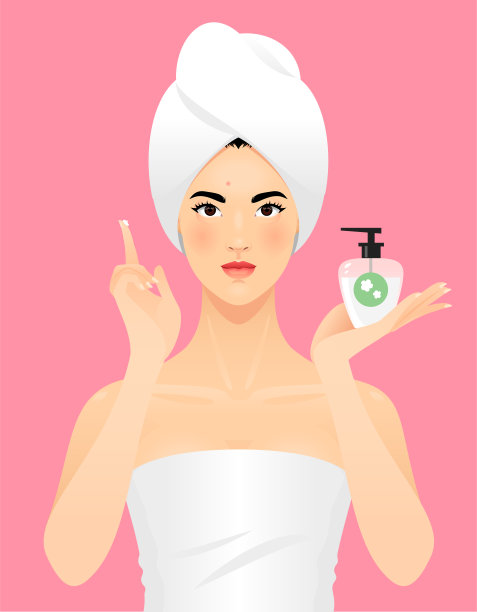 皮肤护理图片下载