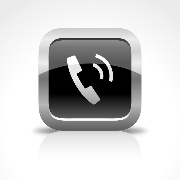 电话和电话通信光滑的按钮图标图片下载