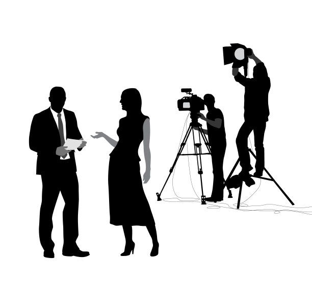 新闻拍摄准备图片下载