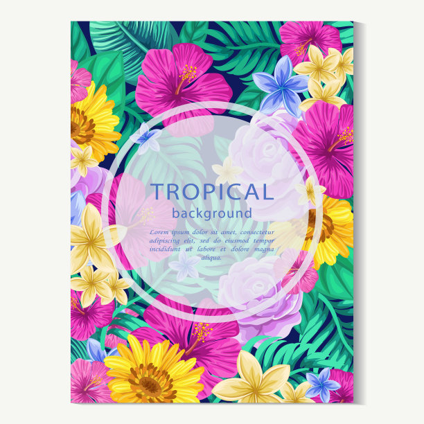 热带框架图片下载