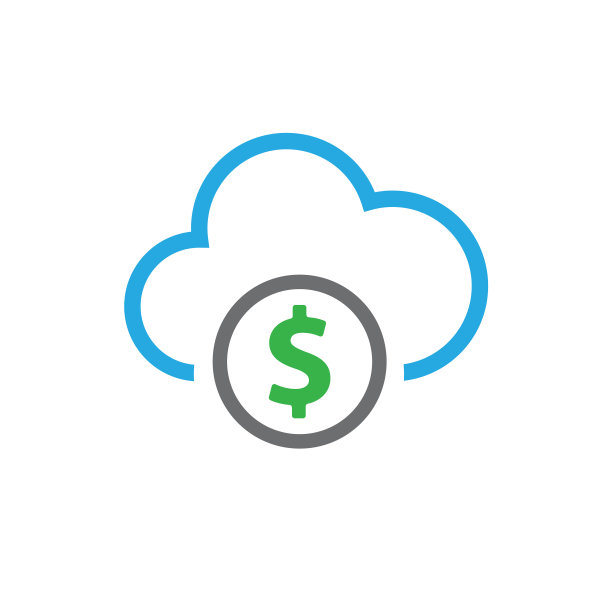 云数据库钱元矢量图片下载