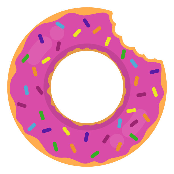 甜甜圈环浮图片下载