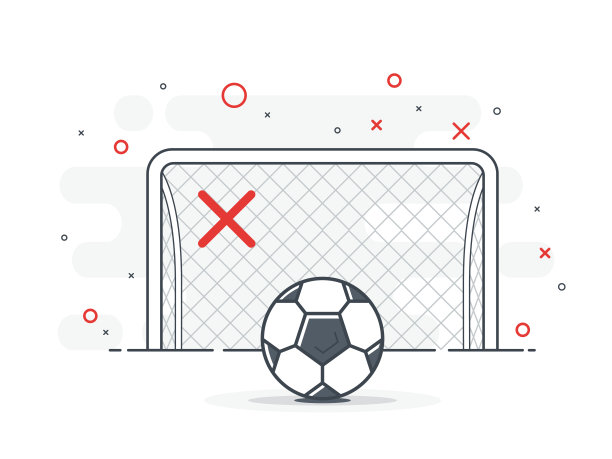足球/足球门。点球踢在门口。图片下载