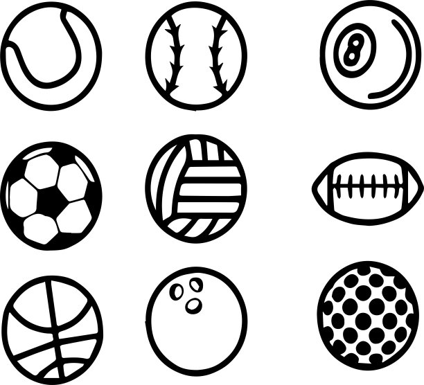 球的收集图片下载