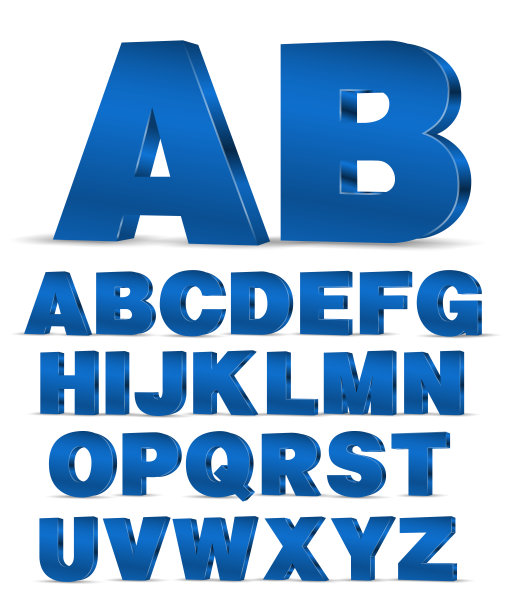 3 d风格的字体图片下载