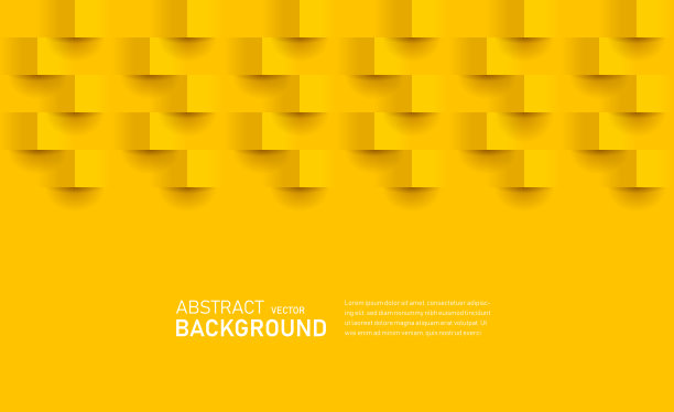 黄色抽象背景矢量图片下载