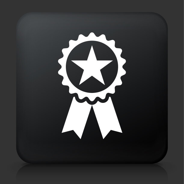 带有明星图标的奖带图片下载