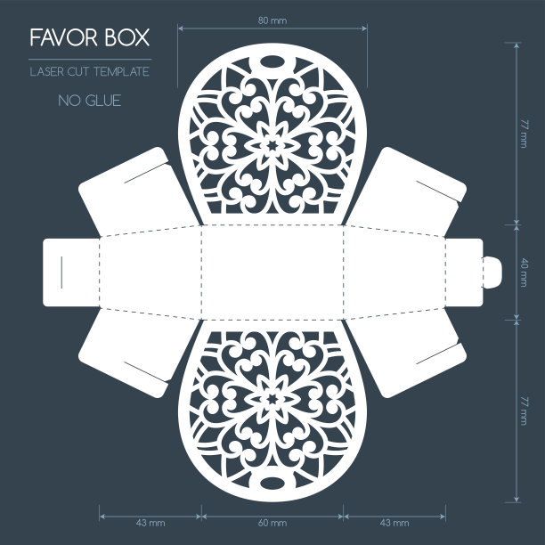 激光切割青睐盒图片下载