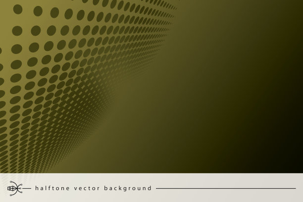 矢量半色调抽象过渡虚线圆形图片下载