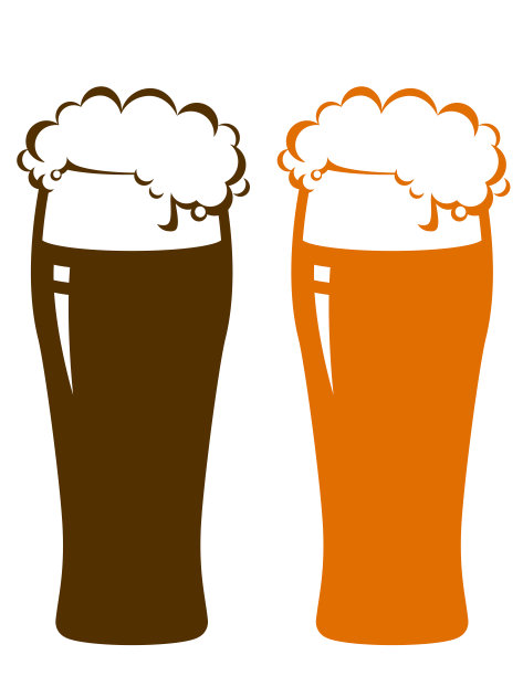 带泡沫的啤酒杯图片下载