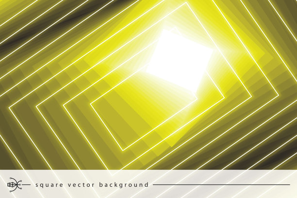 三维抽象背景与方形形状图片下载