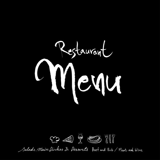 餐厅的海报图片下载