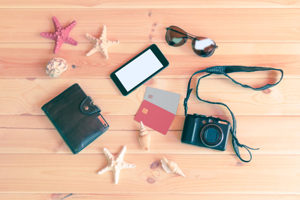 一套暑假用品图片下载