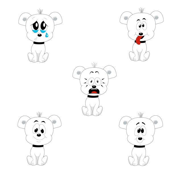 不同情绪的狗图片下载