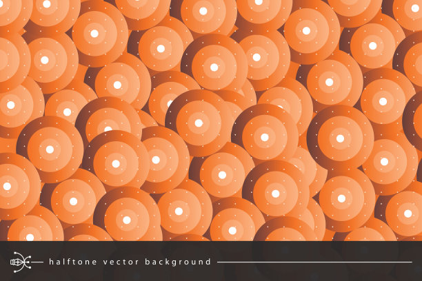 抽象的半色调点背景图片下载