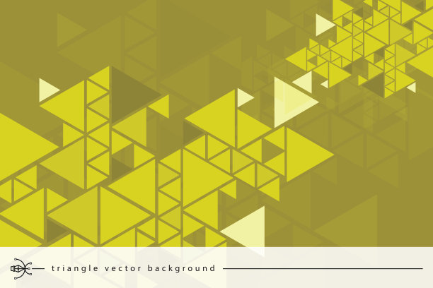 抽象的三角形BG图片下载