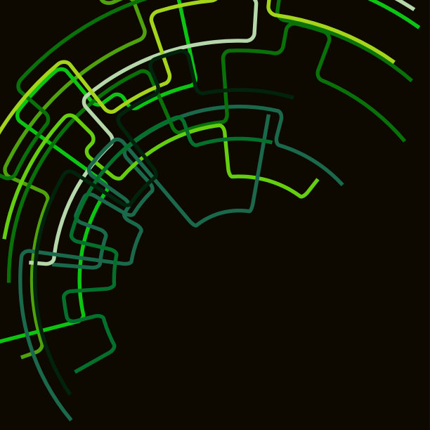 色彩曲线技术背景图片下载