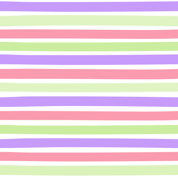 无缝彩色图案与水平条纹。图片下载