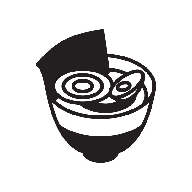 拉面图标。矢量图标。图片下载