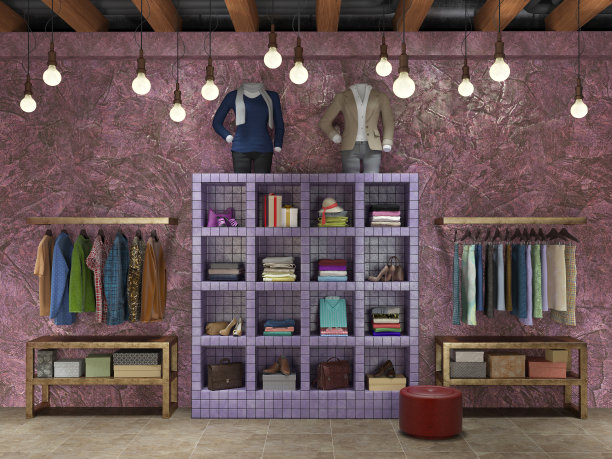 精品室内3d插画图片下载